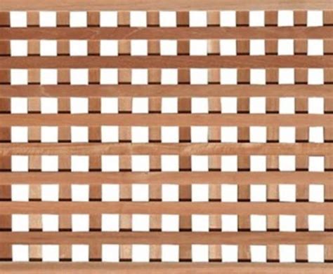 2 Ft X 8 Ft Clear Cedar Square Pattern Unframed Lattice At Slegg