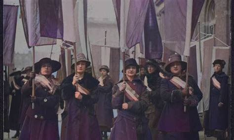 The Suffragettes In Color Vintage Photographs Are Brought To Life Daily Mail Online