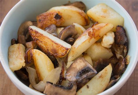 Poêlée de champignons aux pommes de terre WW