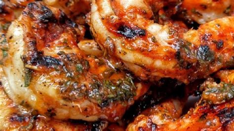 Prep time 1 hour 10 minutes. Marinated Grilled Shrimp Recipe - Allrecipes.com