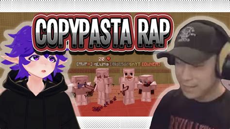 We Recreated The Copypasta Rap In Minecraft Youtube