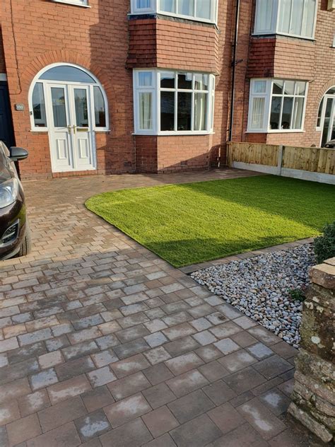 Low Maintenance Front Garden And Driveway Landform Landscaping