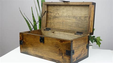 Personalized Original Treasure Chest Lockable Storage Chest With Safety