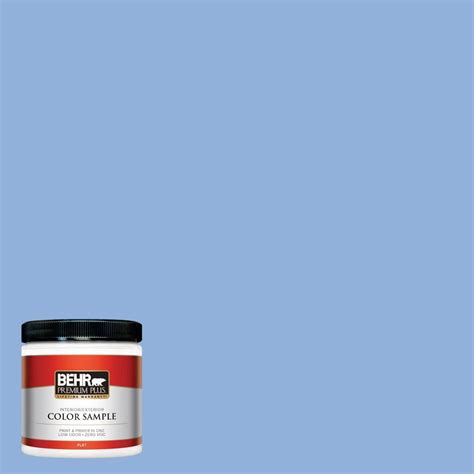 Behr Premium Plus 8 Oz 580b 5 Cornflower Blue Interiorexterior Paint