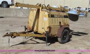 From helping you to figure out. 1992 Allmand Bros 111CEMR Maxi-Lite portable light plant ...