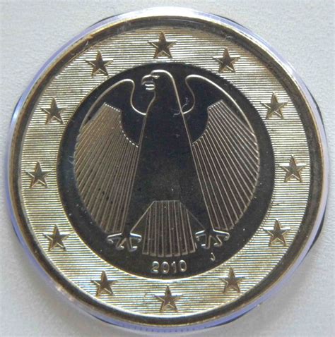 Germany 1 Euro Coin 2010 J Euro Coinstv The Online Eurocoins Catalogue
