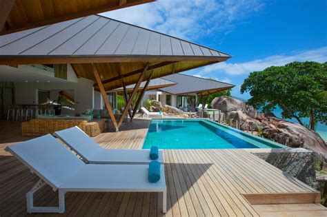 The Best Beachfront Villa For Rental In Praslin Seychelles 1 Luxury Villas In Seychelles And