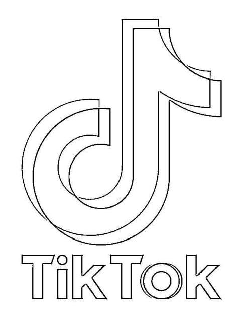 Logo De Tiktok Para Imprimir Glayds Wilder Sexiz Pix