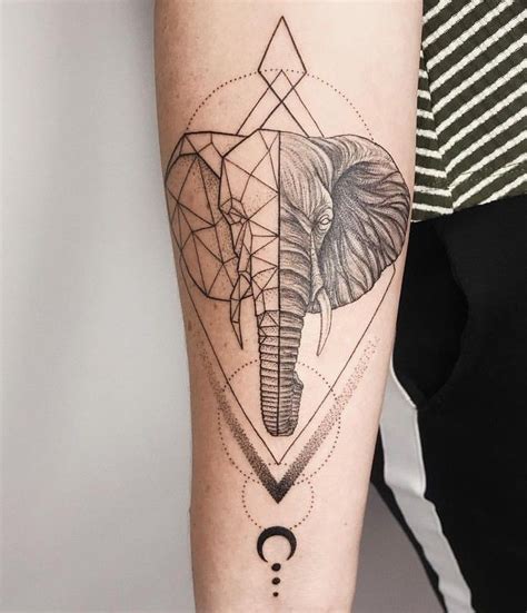geometric elephant geometric elephant tattoo elephant tattoo design elephant tattoos