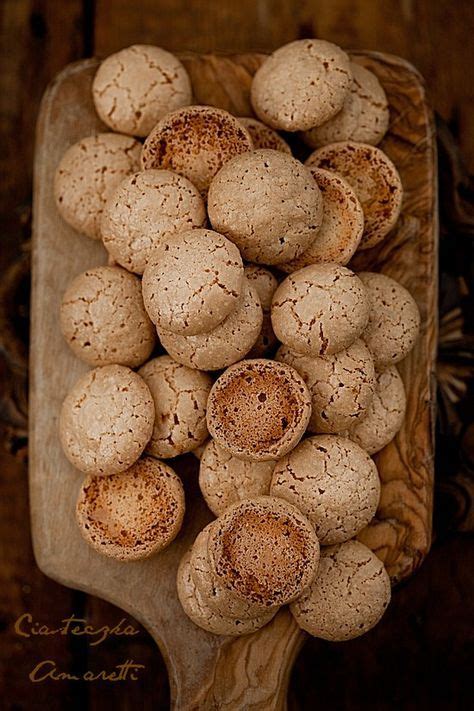 My dads favorite were the pecan snowball cookies and i loved the almond crescent cookies. Ciastka Amaretti - made with almond flour, powdered sugar ...