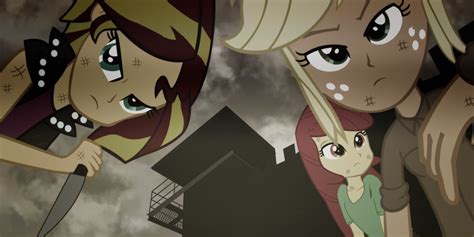 The Walking Dead Equestria Girls Poster By Ngrycritic On Deviantart