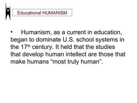 Humanism In Education