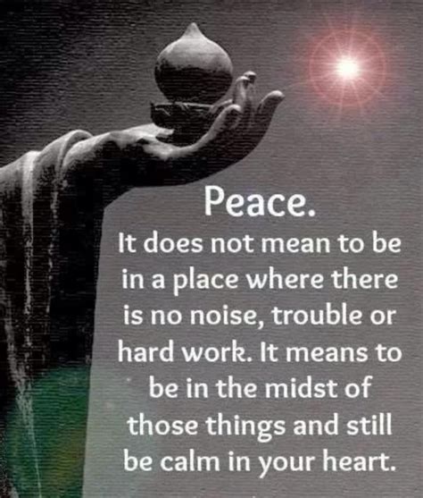 Quotes About Calm And Peace 70 Quotes