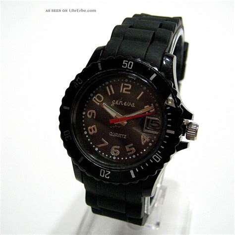 Geneva uhren << previous 1 2 next >>. Geneva Silikon Uhr Mit Datum 35mm - Sportuhr - Armbanduhr ...