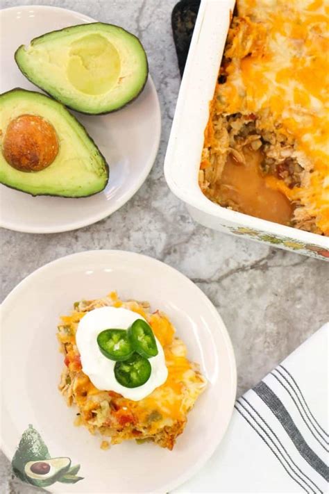 Low Carb Mexican Chicken Casserole Moscato Mom