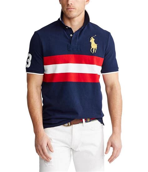 Polo Ralph Lauren Big Pony Mesh Short Sleeve Polo Shirt Dillards In