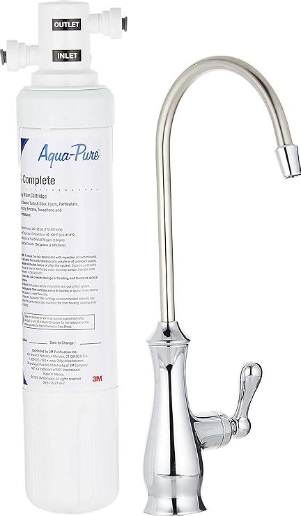 3m Aqua Pure Under Sink Dedicated Faucet Water Filter System Ap Easy