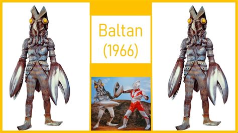 Baltan L Ultraman 1966 Youtube