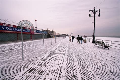 Barry Yanowitz 20090118 Coney Island Snow Coney Island In The Snow