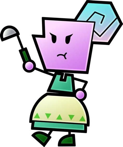 Dyllis From The Official Artwork Set For Superpapermario On Wii