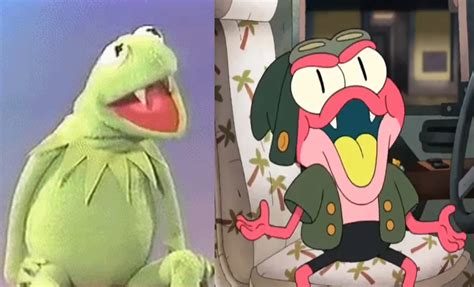 Cinematic Parallels Vampire Kermit And Vampire Sprig Amphibia