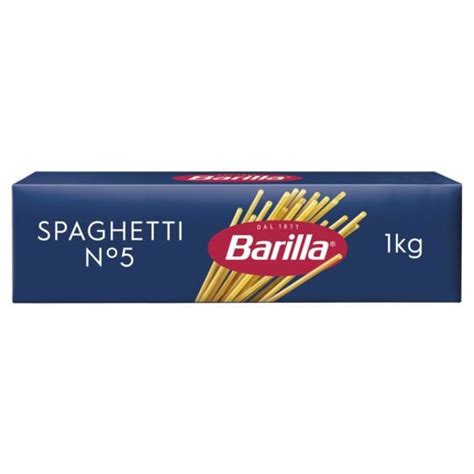 Pâtes Spaghetti N°5 Barilla Le Paquet De 1 Kg à Prix Carrefour