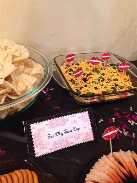Taco Dip For My Pure Romance Party Pure Romance Party Food Bachelorette Party Food Pure