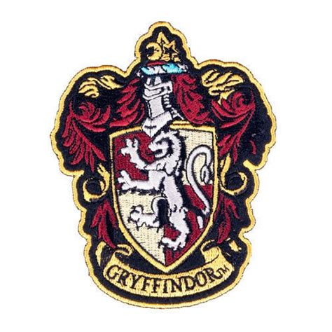 Harry Potter Gryffindor House Crest Patch Universal Studios Wizarding World