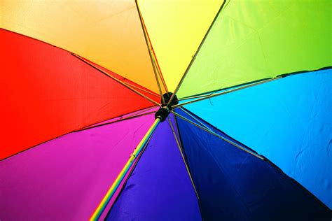 Multicolored Umbrella · Free Stock Photo