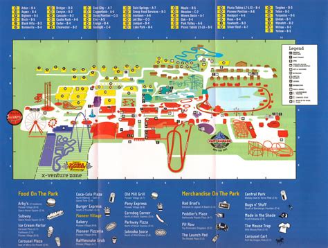 Map Of Lagoon Amusement Park World Map