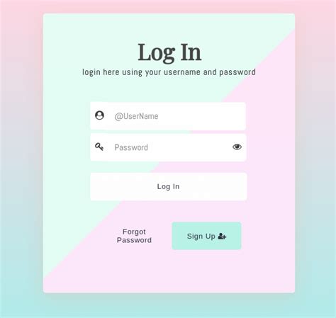 7 Css Loginsignup Forms Frontbackend