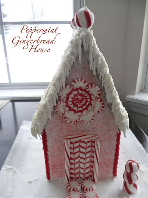 Peppermint Gingerbread House Gingerbread House Gingerbread