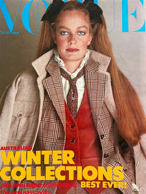 Vogue Australia 1978 March National Portrait Gallery