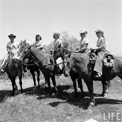 rarely seen vintage photos of american cowgirls from the 1940s ~ vintage everyday