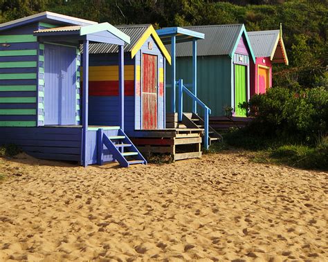 Colorful Beach Huts Flickr Photo Sharing