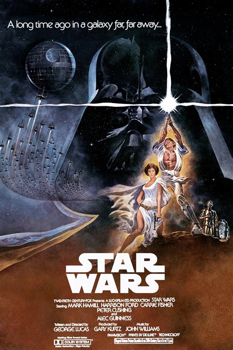 Star Wars Poster Star Wars Art Star Trek A New Hope Poster Art