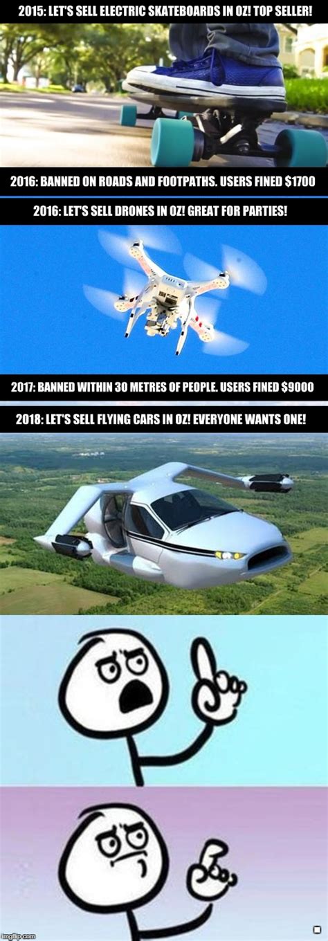 Find and save flying cars memes | from instagram, facebook, tumblr, twitter & more. WHY WE DONT HAVE FLYING CARS - Imgflip