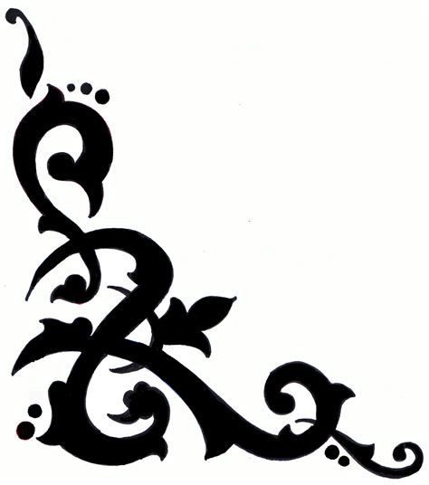 Hiasan Pinggir Kaligrafi Bunga Yang Mudah