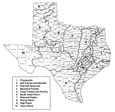 Texas Cities Map Poster Texas Map With Cities And Counties Printables