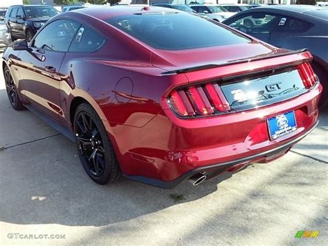 2017 Ruby Red Ford Mustang Gt Premium Coupe 114109564 Photo 12