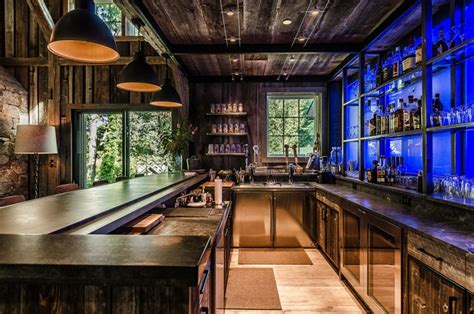 17 Rustic Home Bar Designs Ideas Design Trends