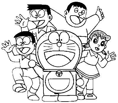 Doraemon Astronaut Coloring Pages - Kalen Web