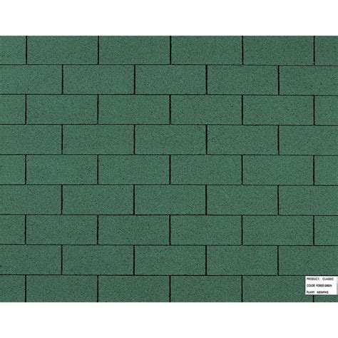 Owens Corning Classic 3333 Sq Ft Forest Green Traditional 3 Tab Roof