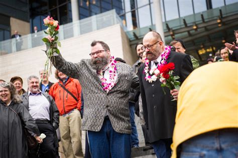 Same Sex Marriage Ceremonies In City Hall Seattle Wa By Nate