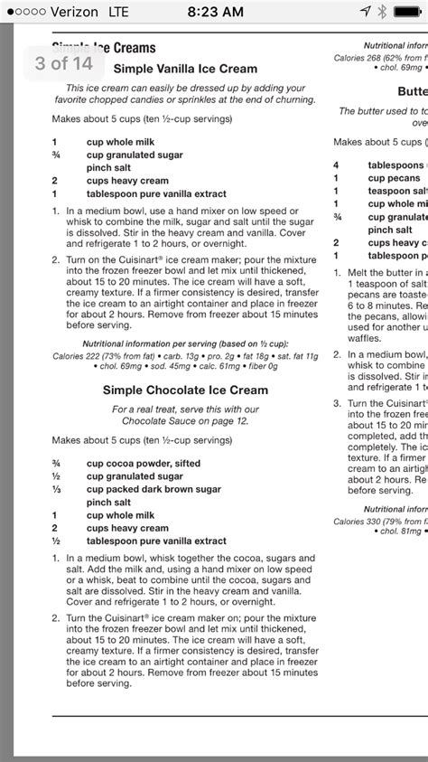 And to make this recipe card even better, we have supplied you with 5 total recipes… so your tastebuds never get bored of this low calorie dessert. For the ice cream maker | Vanilla ice cream calories, Ice ...