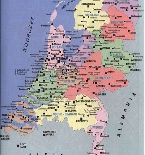 Mapas de Holanda