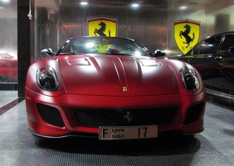 Ferrari 599 Gto Matte Red Only Cars And Cars