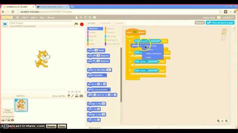 Scratch Programming Tutorial Part 1 Making Your Sprite Move Youtube