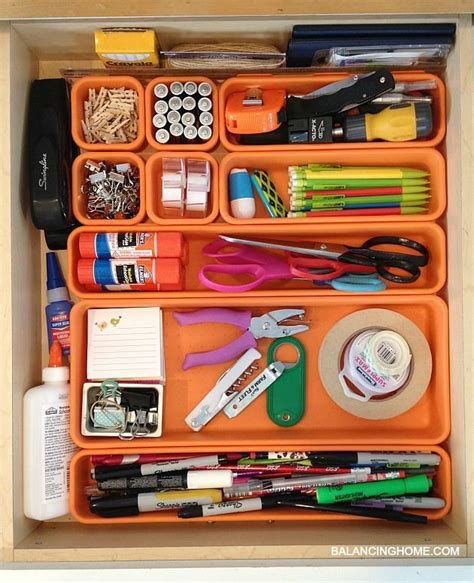 Organization Ideas For Your Junk Drawer Kitchen Junk Drawer Organizer