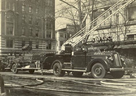 The First 100 Foot Seagrave Aerial In The District Of Columbia Fire